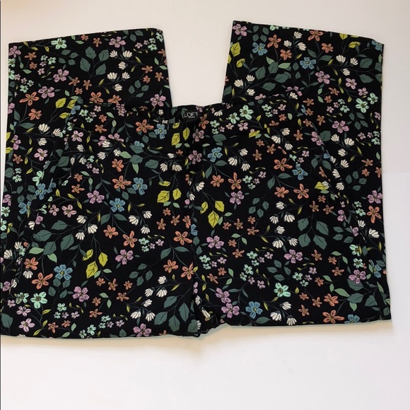 Loft Wide leg Capri pants (F38) - Picture 4 of 5